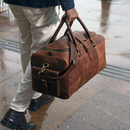 The Winslow Weekender Leather Duffle