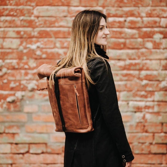 The Monroe Classic Rolltop Backpack