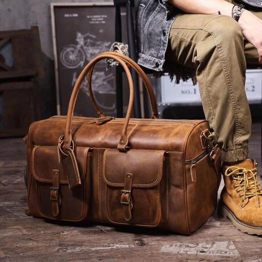 Jefferson Leather Duffle
