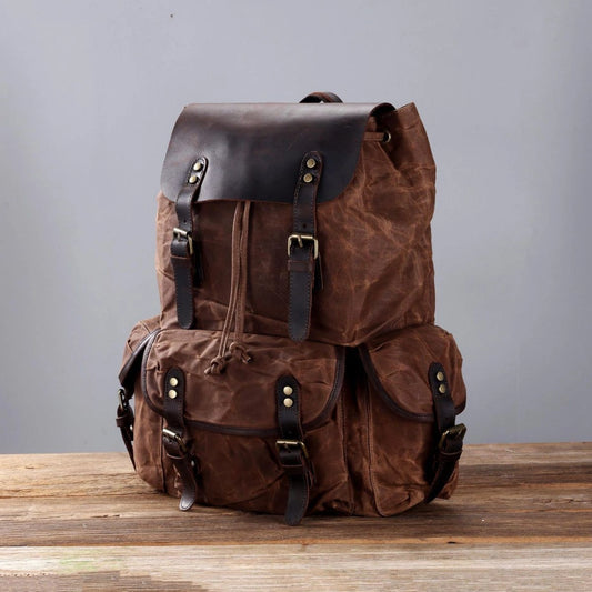 The Ranger Waxed Backpack