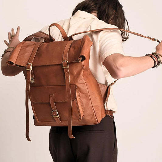 The Charvez Roll Top Backpack
