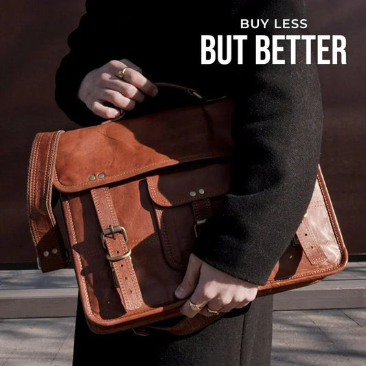 From Durability to Timeless Style: 10 Benefits of Full-Grain Leather Bags