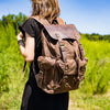 The Ranger Waxed Backpack