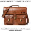 The Lawyer Briefcase + FREE Leather Journal