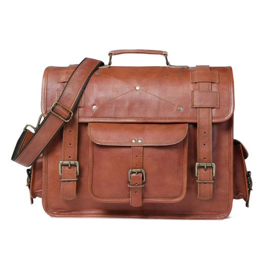 Belford Tan Messenger Bag