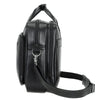 The Kensington Black Leather Briefcase