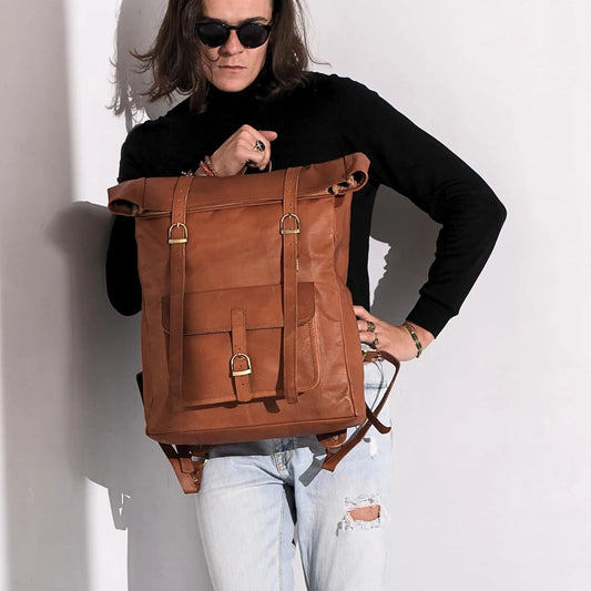 The Charvez Roll Top Backpack
