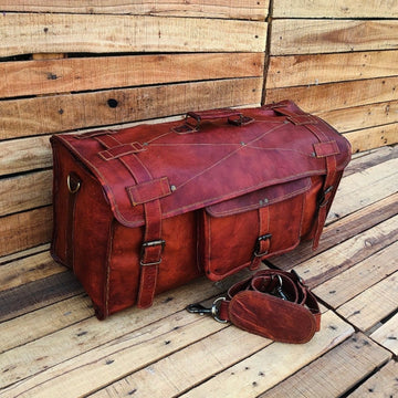 The Alder Leather Duffle