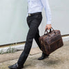 The Ironcrest Leather Laptop Briefcase