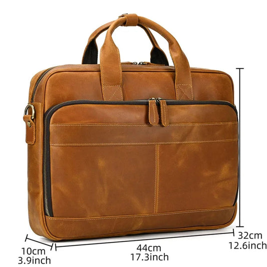 The Sterling Briefcase + Free Leather Journal