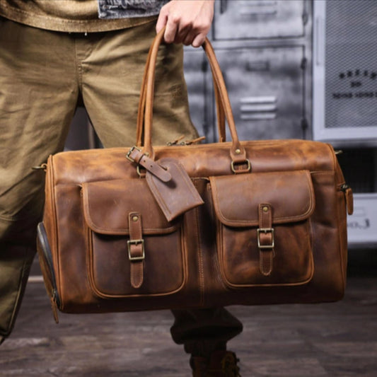 Jefferson Leather Duffle