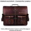 The Rutledge Executive Leather Briefcase + Free Leather Journal