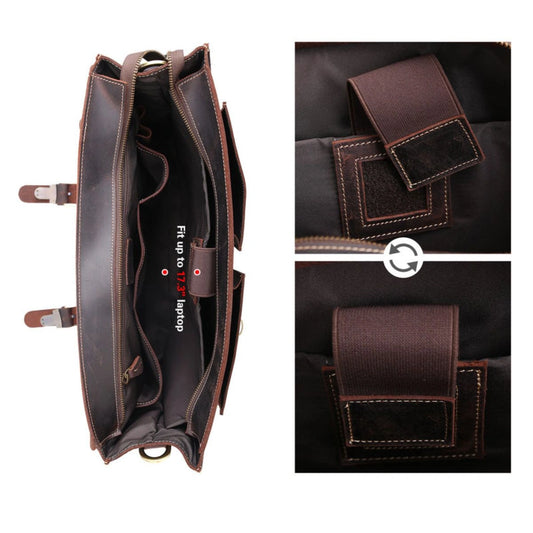 The Rutledge Executive Leather Briefcase