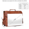 Belford Tan Messenger Bag