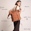 The Charvez Roll Top Backpack