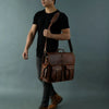 The Rutledge Executive Leather Briefcase + Free Leather Journal