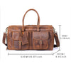 Jefferson Leather Duffle