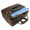 The Ironcrest Leather Laptop Briefcase