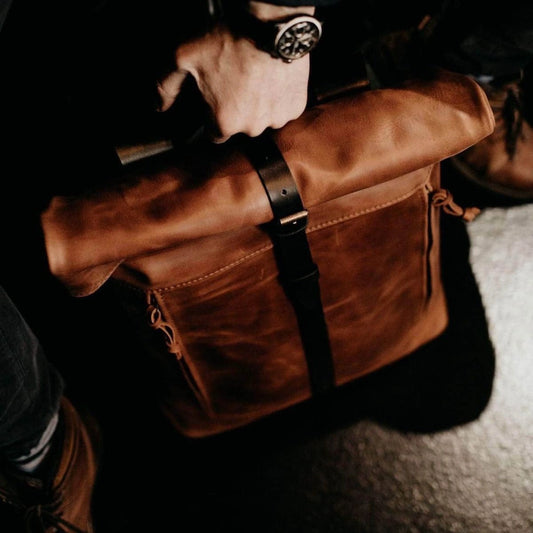 The Monroe Classic Rolltop Backpack