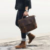 The Langston Classic Leather Briefcase